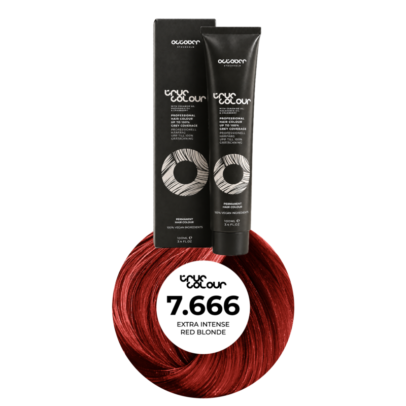 October Stockholm True Colour 7.666 Extra Intense Red Blond