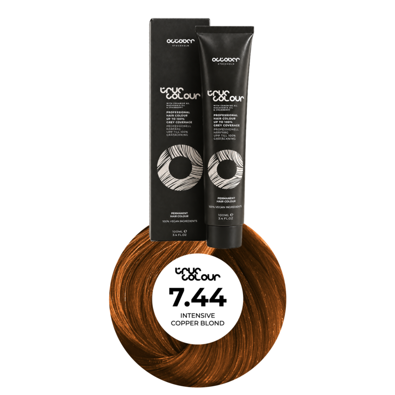 October Stockholm True Colour 7.44 Intensive Copper Blond