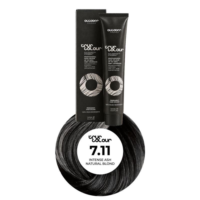 October Stockholm True Colour 7.11 Intense Ash Natural Blond