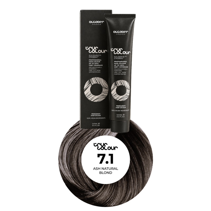 October Stockholm True Colour 7.1 Ash Natural Blond