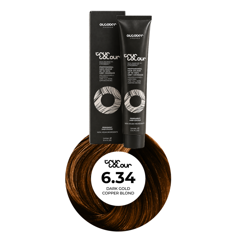 October Stockholm True Colour 6.34 Dark Golden Copper Blond