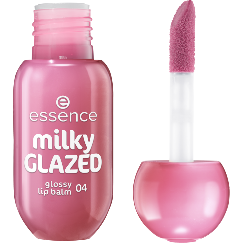 essence Milky Glazed Glossy Lip Balm 04 Berry Au Lait 4 ml