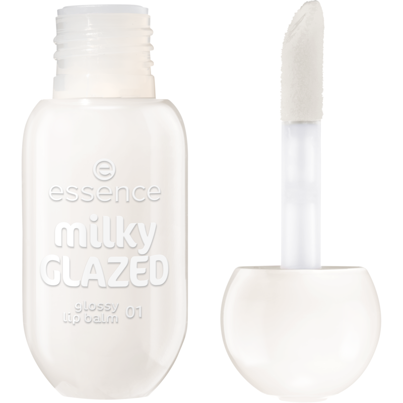 essence Milky Glazed Glossy Lip Balm 01 Sheeriously Creamy 4 ml