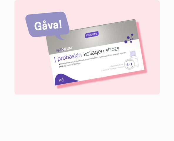 Gåva vid köp från Nupure