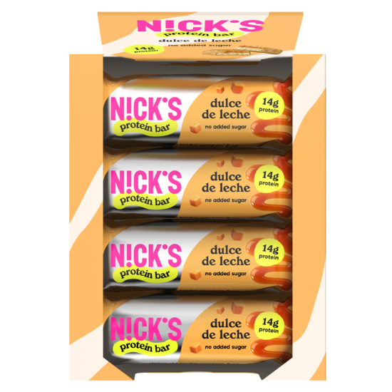 Nicks Protein Bar Dulce de Leche 50 g 12-pack