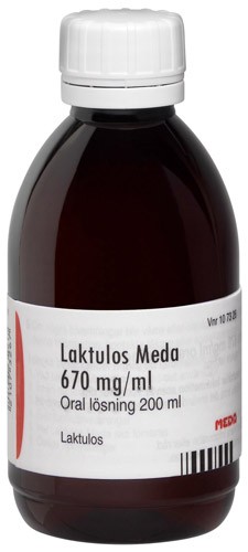 Laktulos Meda, oral lösning 670 mg/ml 200 ml