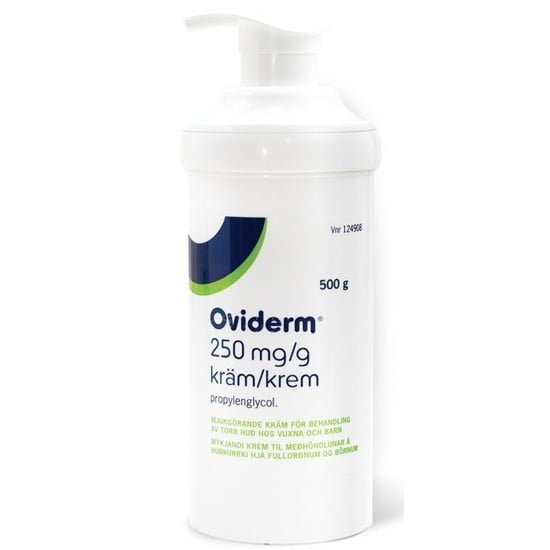 Oviderm kräm 250 mg/g 500 g