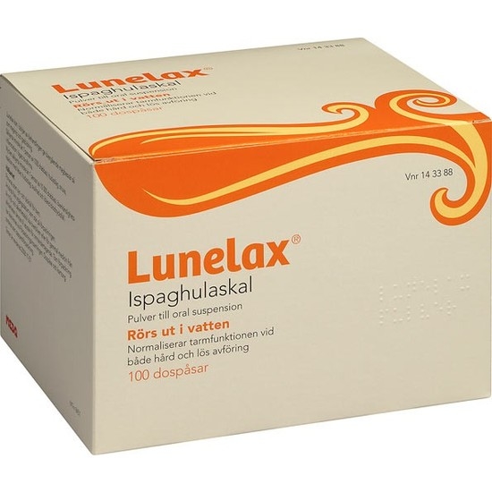 Lunelax, pulver till oral suspension, dospåse 100 st