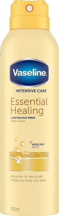 Vaseline Essential Healing Spray Moisturiser 190 ml