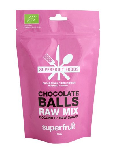 Superfruit Foods Chocolate Balls Raw Mix 200 g