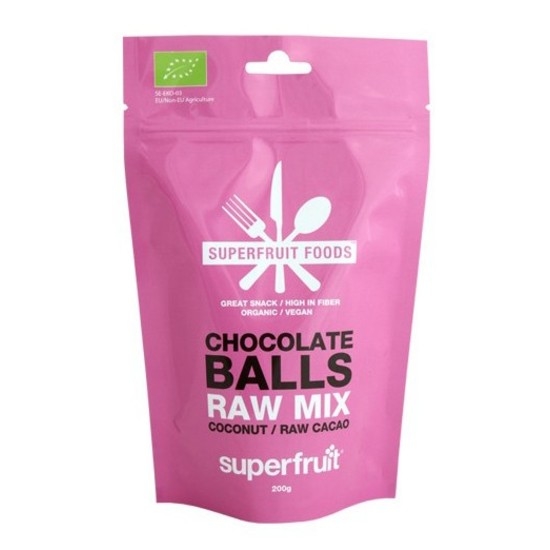 Superfruit Foods Chocolate Balls Raw Mix 200 g