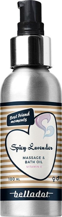 Belladot Spicy Lavender Massage Oil 100 ml