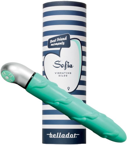 Belladot Sofia Vibrerande dildo grön