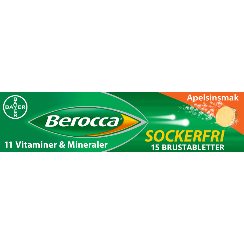 Berocca Performance Apelsin 15 brustabletter