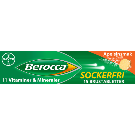 Berocca Performance Apelsin 15 brustabletter