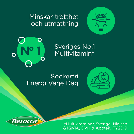 Berocca Performance Apelsin 15 brustabletter