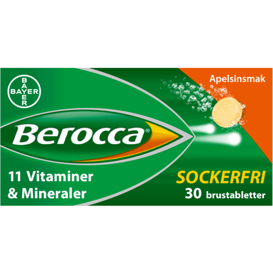 Berocca Performance Apelsin 30 brustabletter