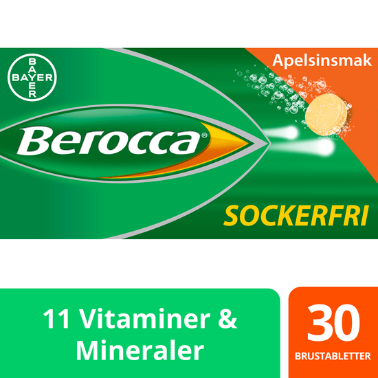 Berocca Performance Apelsin 30 brustabletter