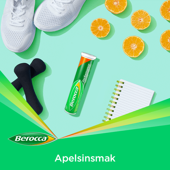 Berocca Performance Apelsin 30 brustabletter