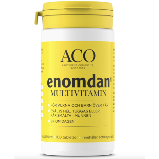 ACO Enomdan 100 tuggtabletter