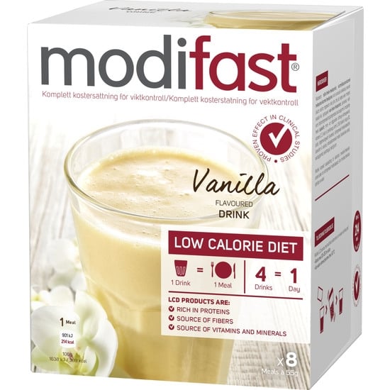Modifast Pulver Vanilj 8 x 55 g