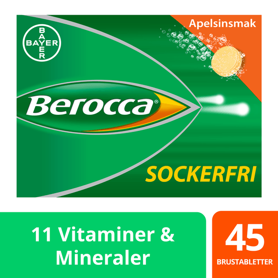 Berocca Performance Apelsin 45 brustabletter