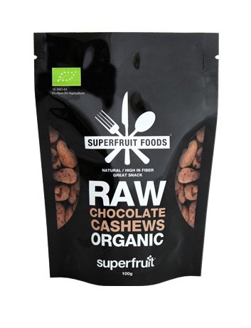 Superfruit Foods Raw Chocolate Cashews 100 g