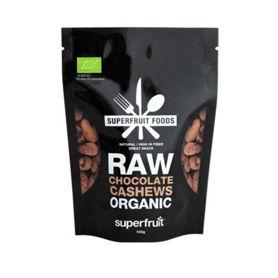 Superfruit Foods Raw Chocolate Cashews 100 g