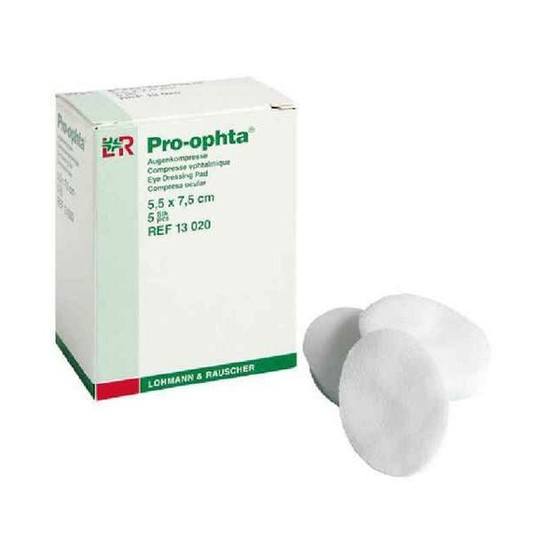 Lohmann Rauscher Pro-ophta ögonkompress 5,5 cm x 7,5 cm