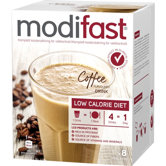Modifast Pulver Kaffe 8 x 55 g