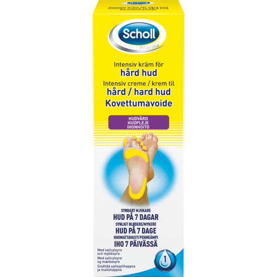 Scholl Intensiv kräm hård hud 60 ml