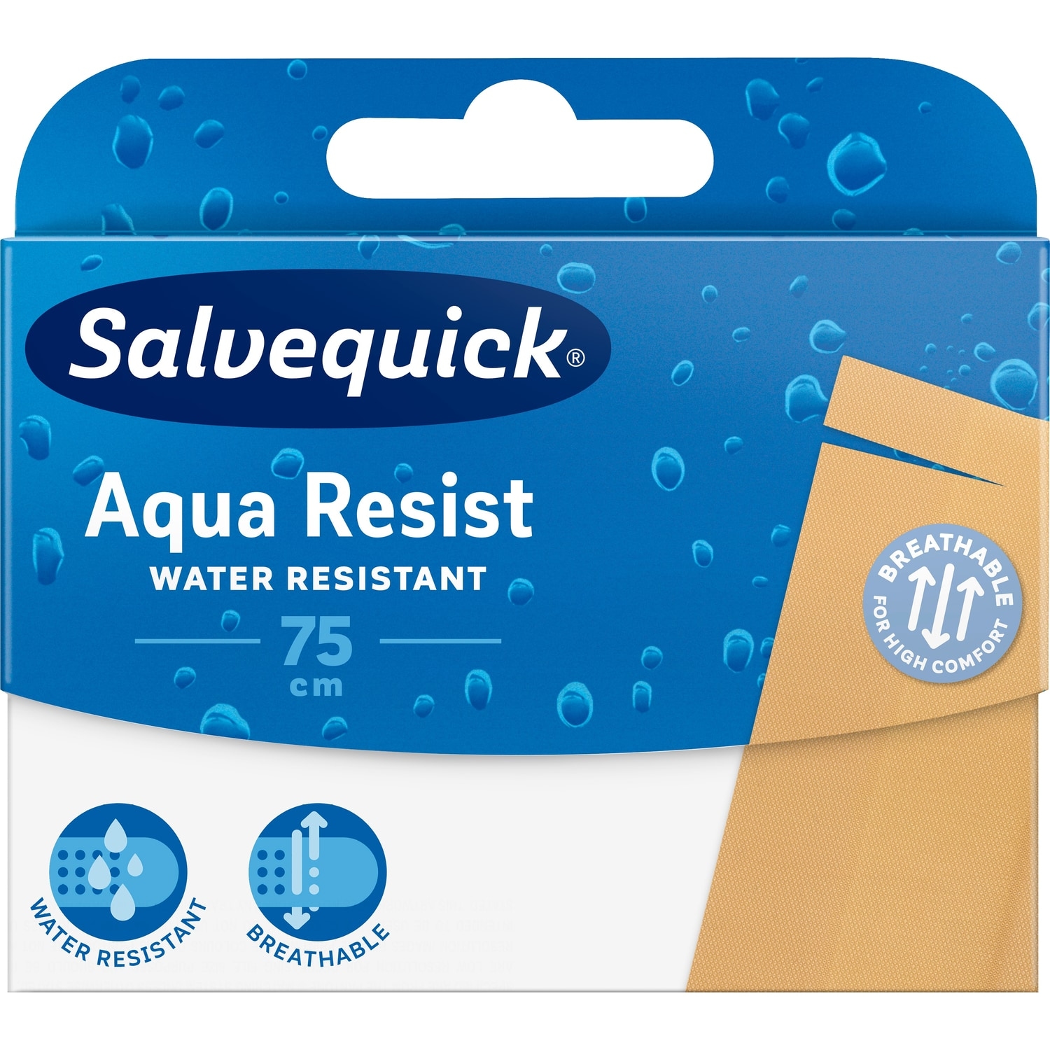 Alternativ bild 1 för Salvequick Water Resistant Band Aid