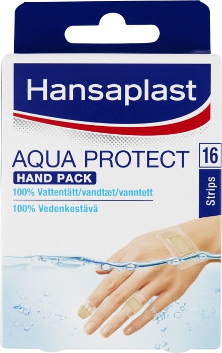 Hansaplast Aqua Protect Hand 16 st