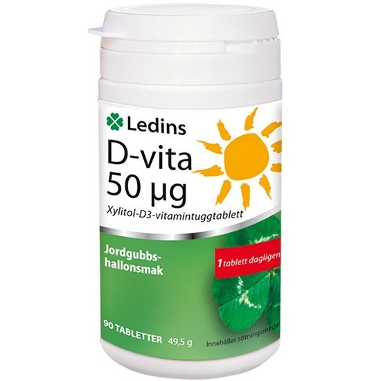 Ledins D-vita 50 µg 90 tabletter