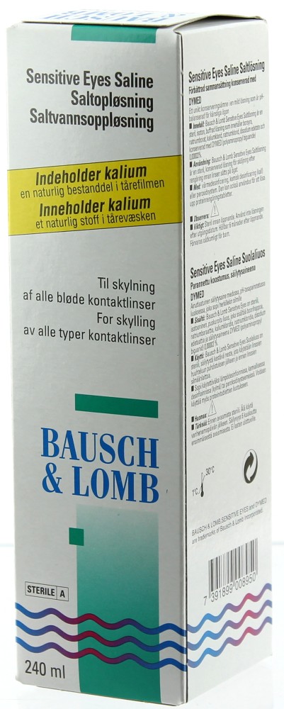 Sensitive Eyes Saltlösning 240 ml