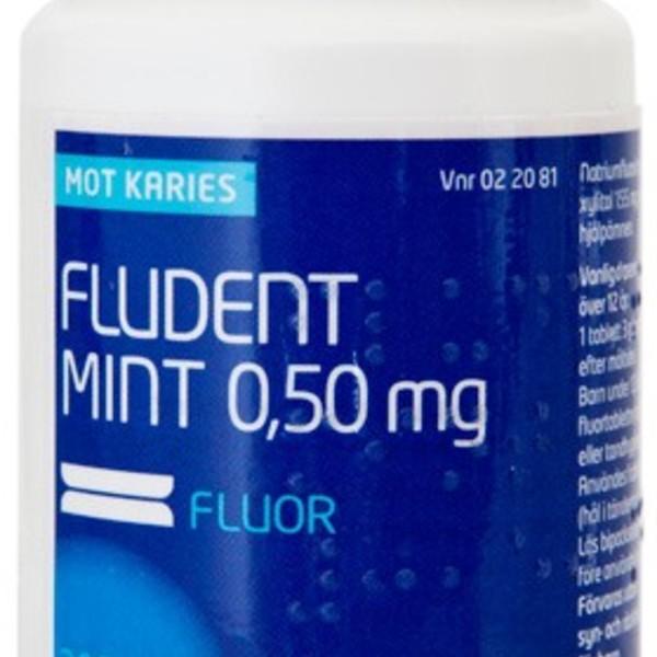 Fludent Mint, sugtablett 0,5 mg · 200 st
