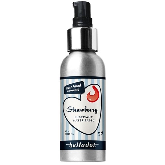 Belladot Glidmedel Strawberry vattenbaserat 100 ml