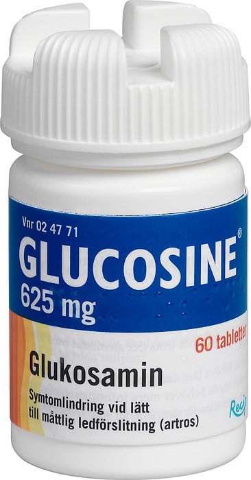 Glucosine, filmdragerad tablett 625 mg 60 st