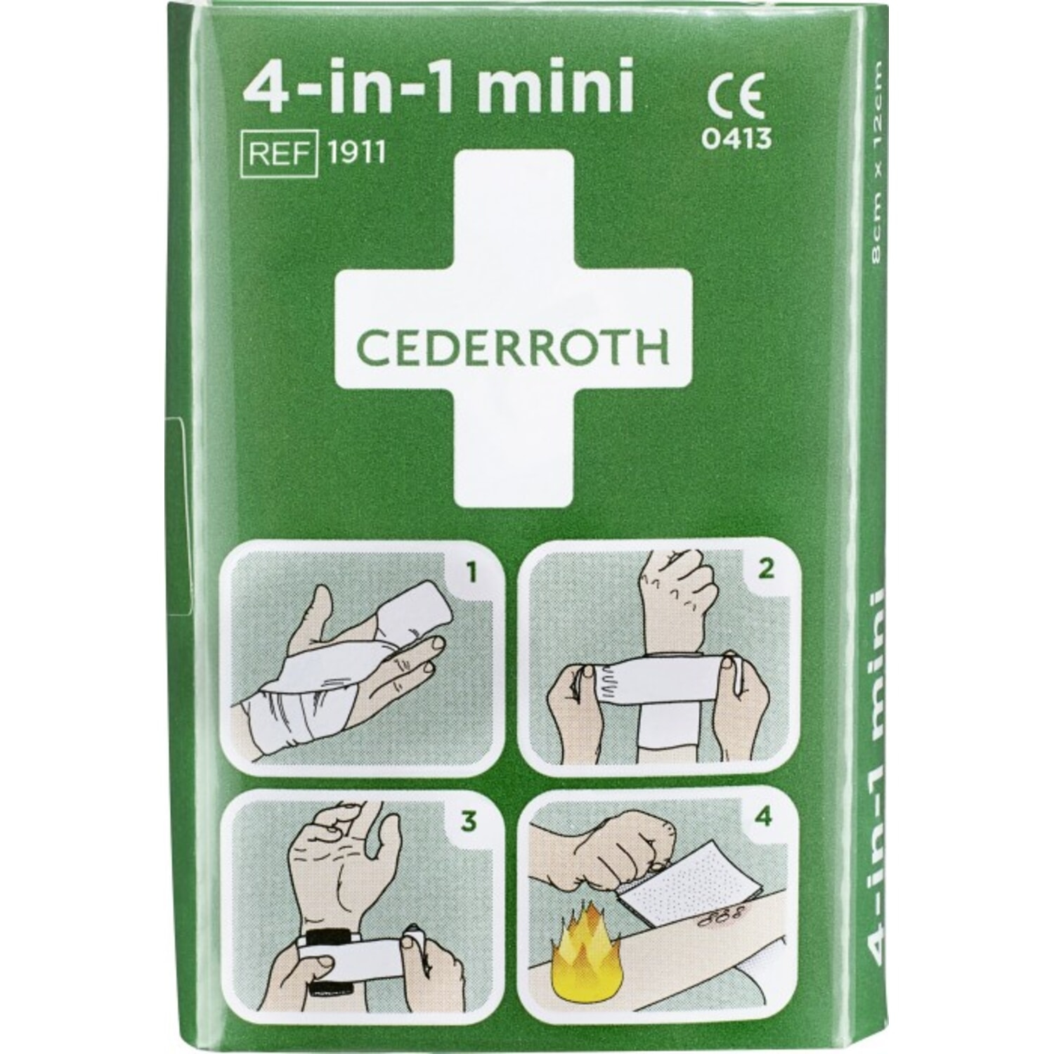 Alternativ bild 1 för Cederroth 4-in-1 Mini Blodstoppare 1 st