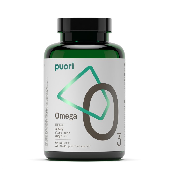 Puori O3 Omega-3 120 kapslar