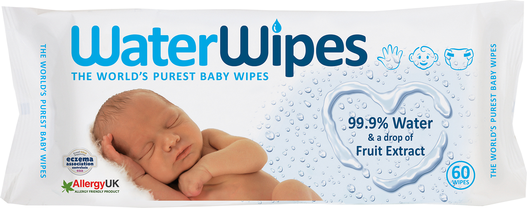 Water Wipes Våtservetter 60 st