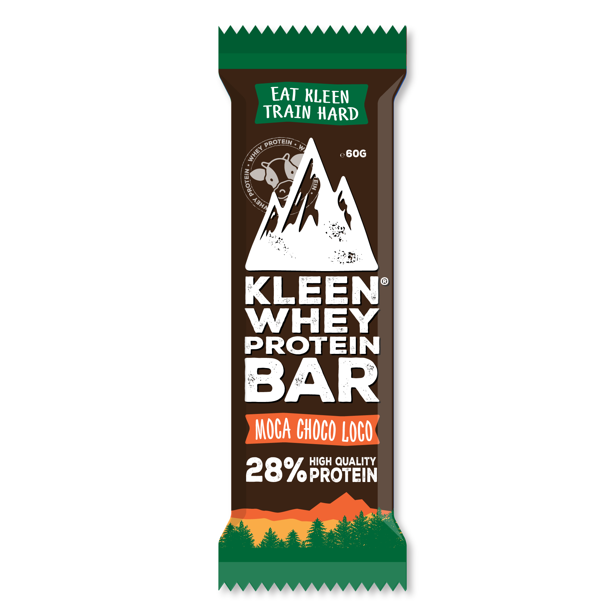 KLEEN Whey Protein Bar Moca Choco Loco 60 g