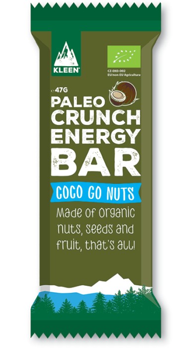 KLEEN Paleo Crunch Energy Bar Coco Go Nuts 47 g