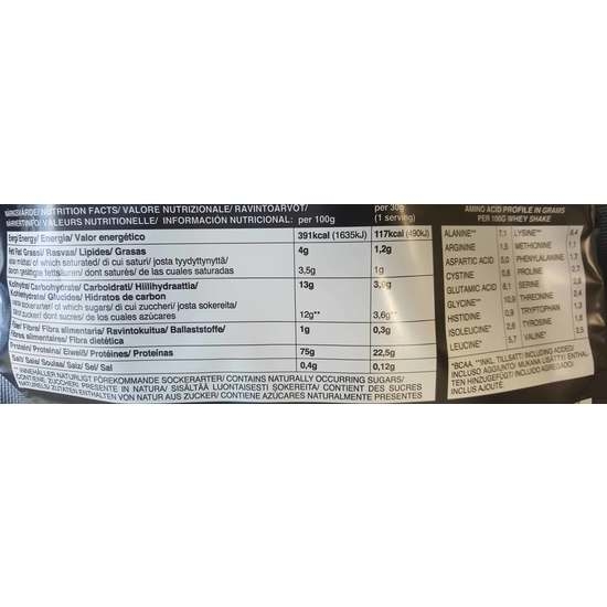 Self Omninutrition Whey Protein Shake Blåbär/Vanilj 1 kg