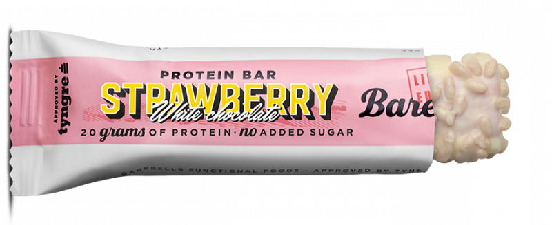 Barebells Protein Bar Strawberry White Chocolate 55 g