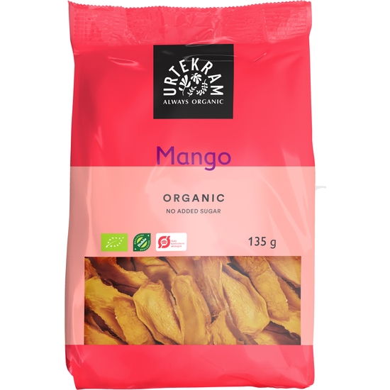 Urtekram Soltorkad Mango 135 g