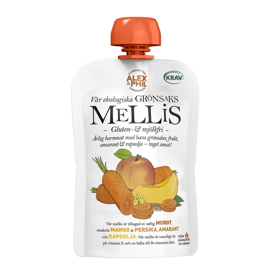 Alex&Phil Smoothie med morot & mango 100 g