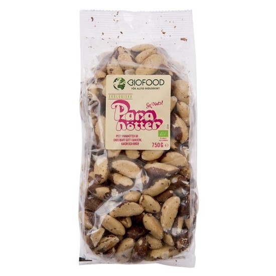 Biofood Paranötter 750 g