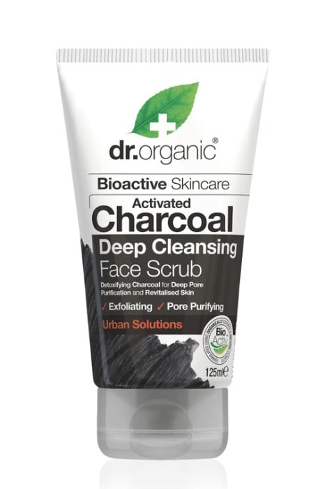 Dr Organic Ansiktspeeling Aktivt Kol 125ml
