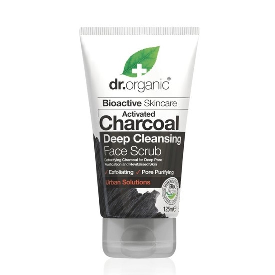 Dr Organic Ansiktspeeling Aktivt Kol 125ml